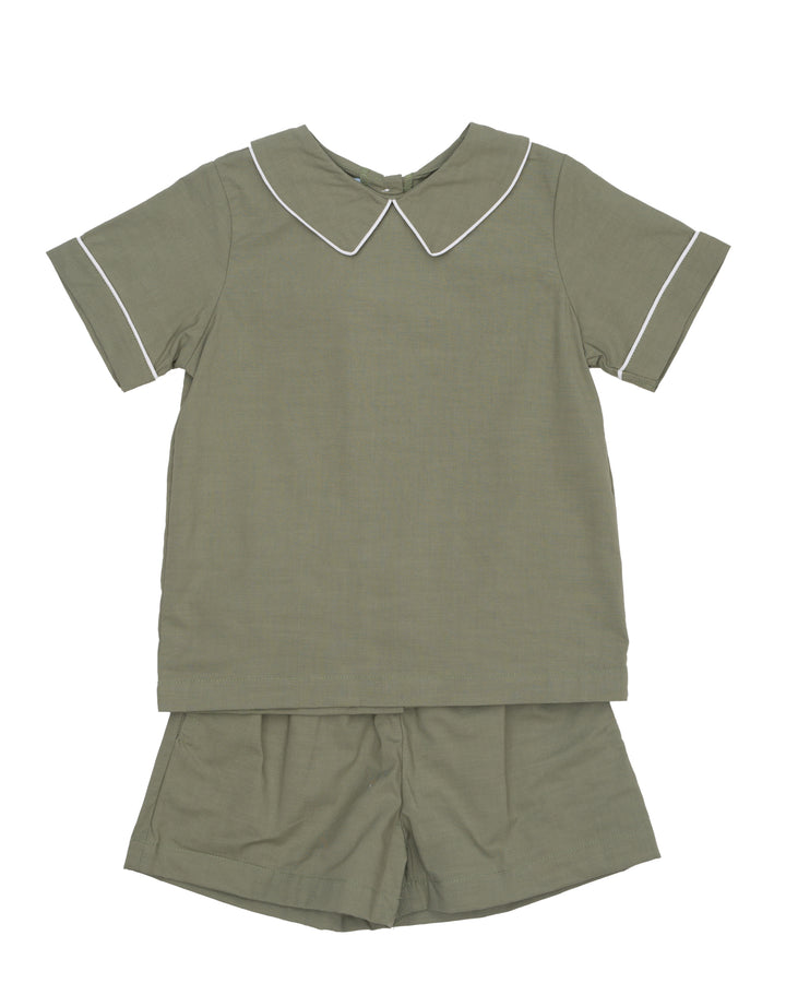 Timothy Evergreen Short Set
