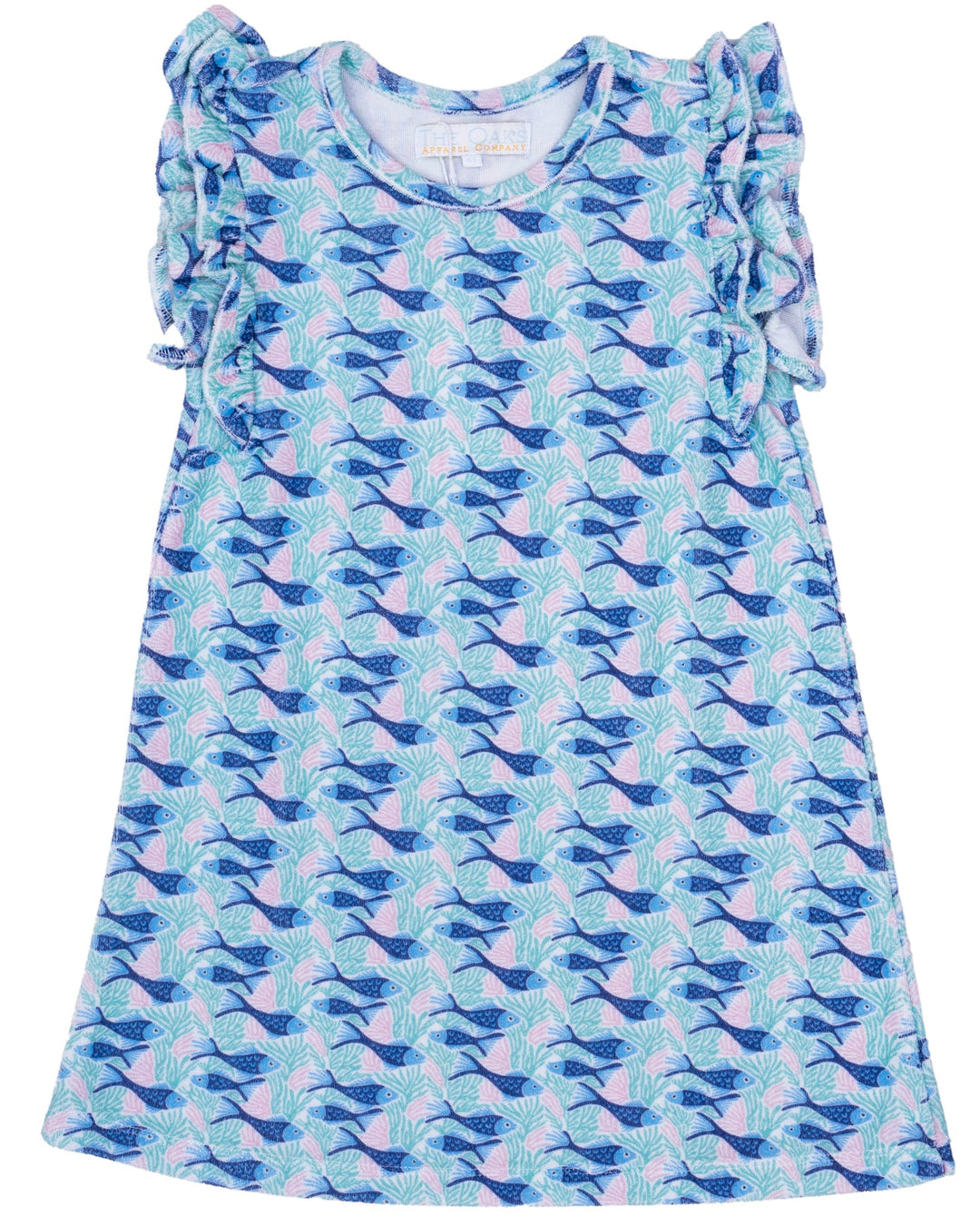 Lori Fishy Friends French Terry Cloth Dress 5 Lori Fishy Friends French Terry Cloth Dress 5