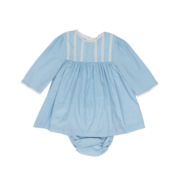 Brie Blue Cord Bloomer Set