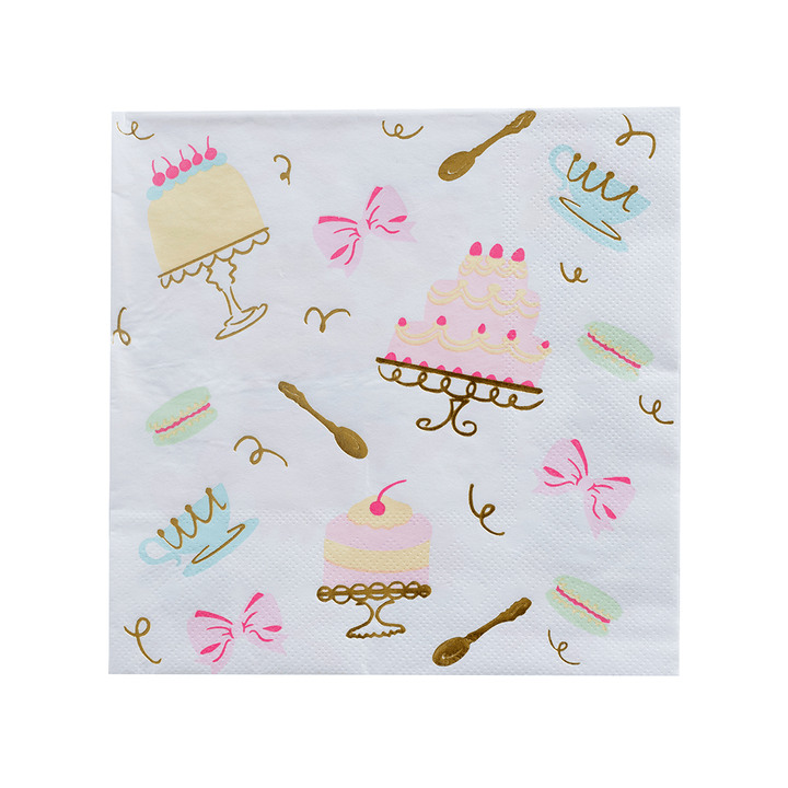 Jollity & Co. + Daydream Society - Let Them Eat Cake Large Napkins - 16 Pk.