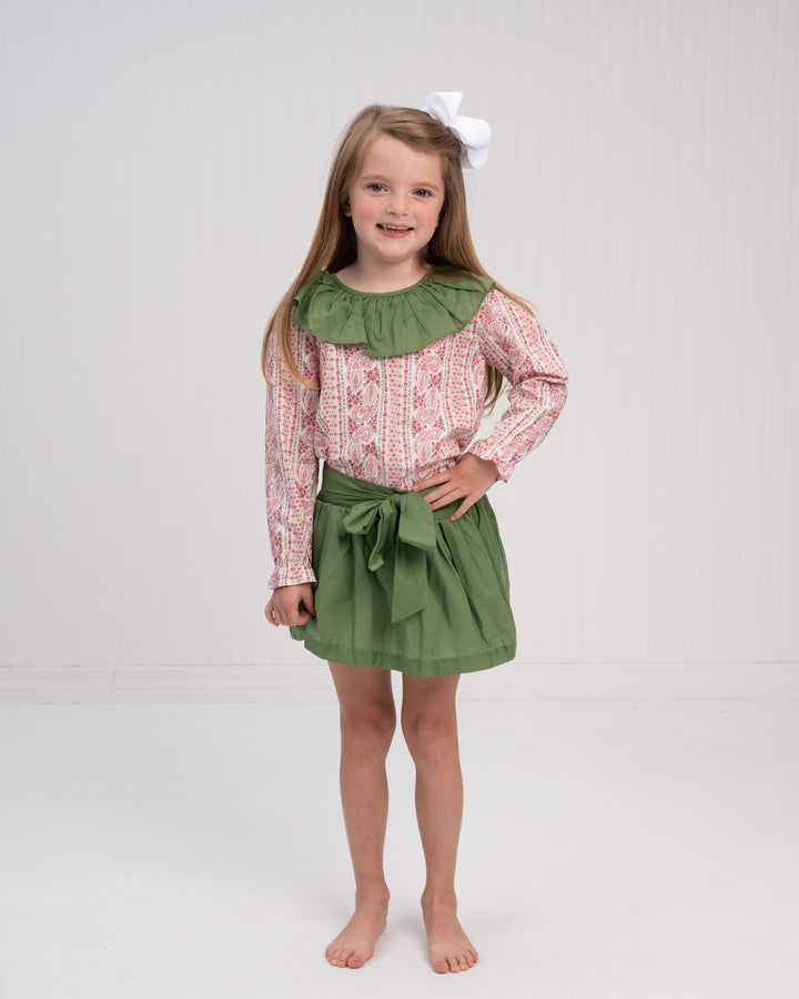 Anderson Ann Briarwood Paisley Skirt Set