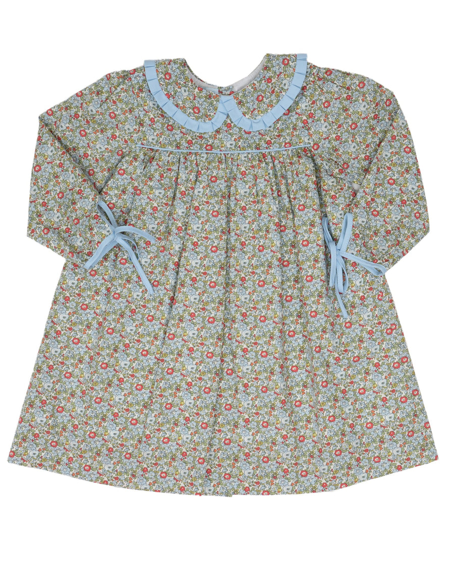 The Oaks Rebecca Dress, Belle Bonnet Pink & Blue main image 1