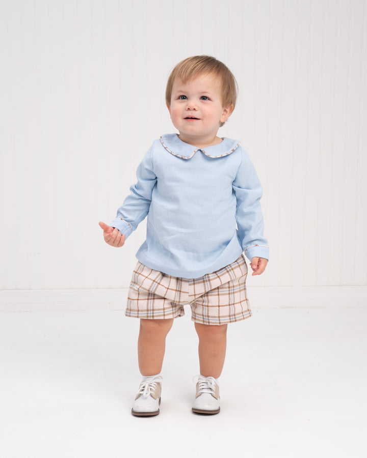 John Timeless Tartan Short Set