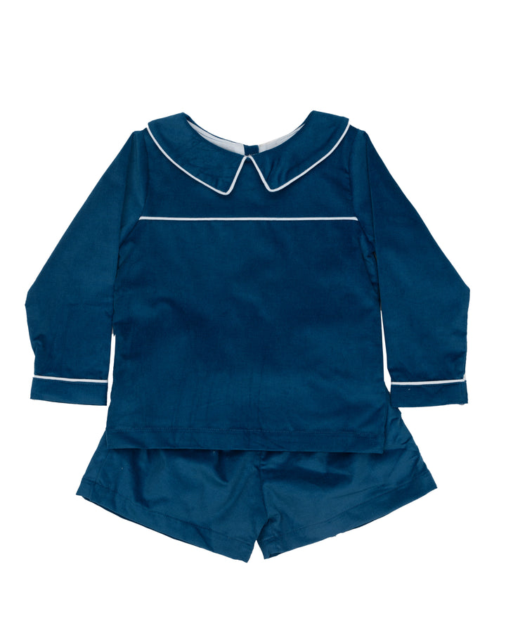 Benjamin Navy Heirloom Velvet