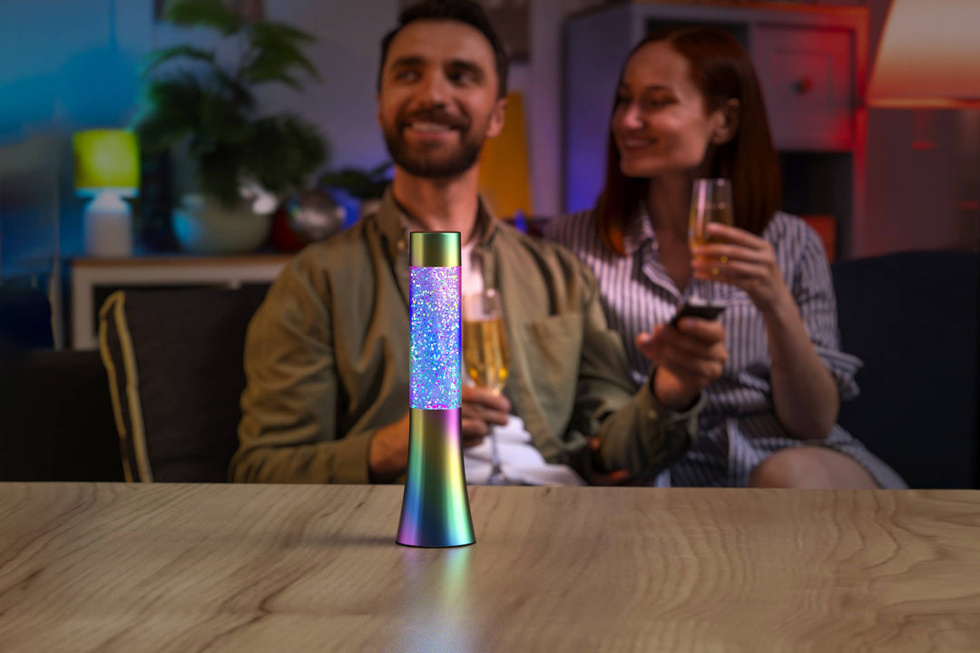 Tech Mod Lava Lamps – Glitter Green