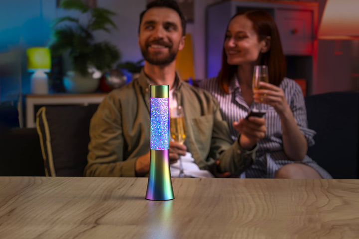 Tech Mod Lava Lamps – Glitter Green