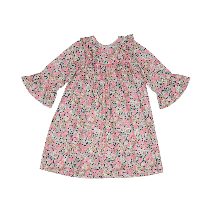 Sydney Navy & Pink Floral Dress