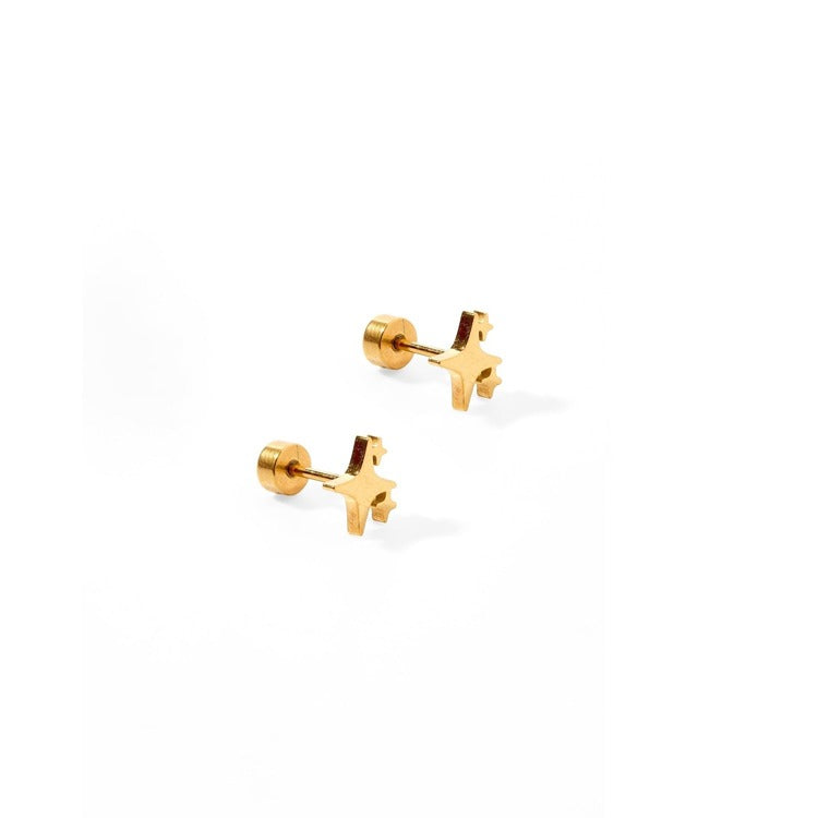 Screwback Stud Earrings - Estelle