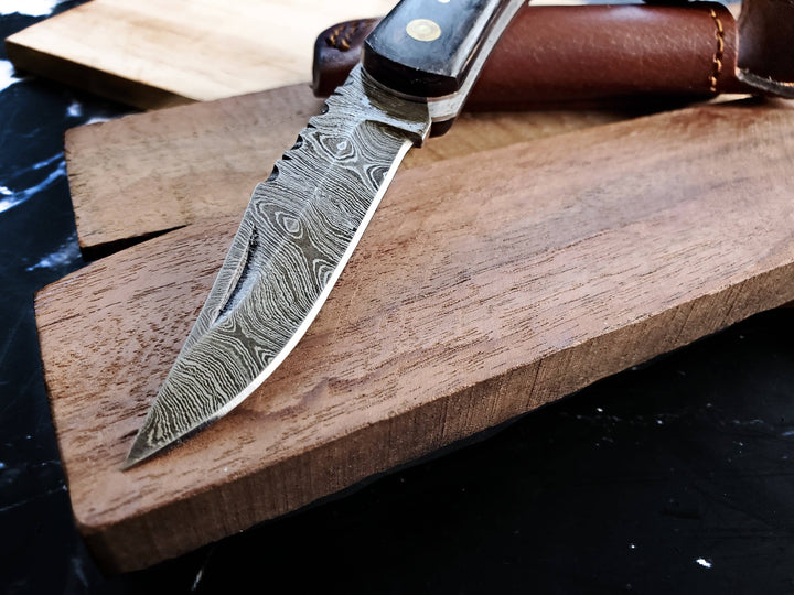 Titan International - TF-009 / Damascus Steel EDC Pocket knife