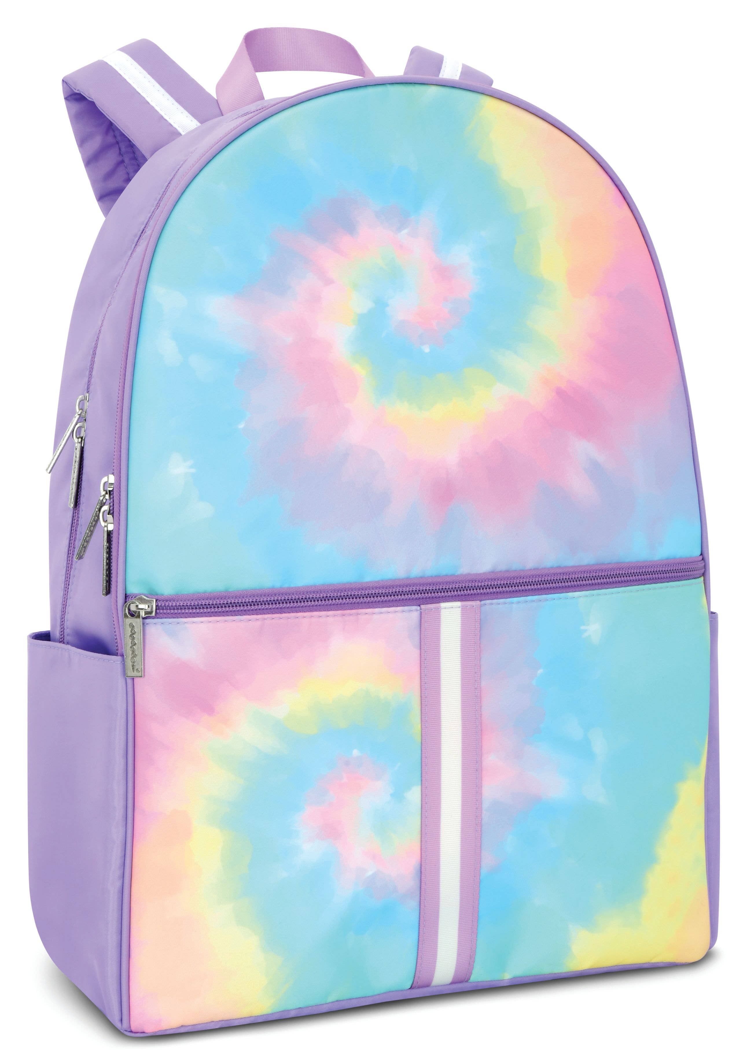 Blue tie dye backpack online