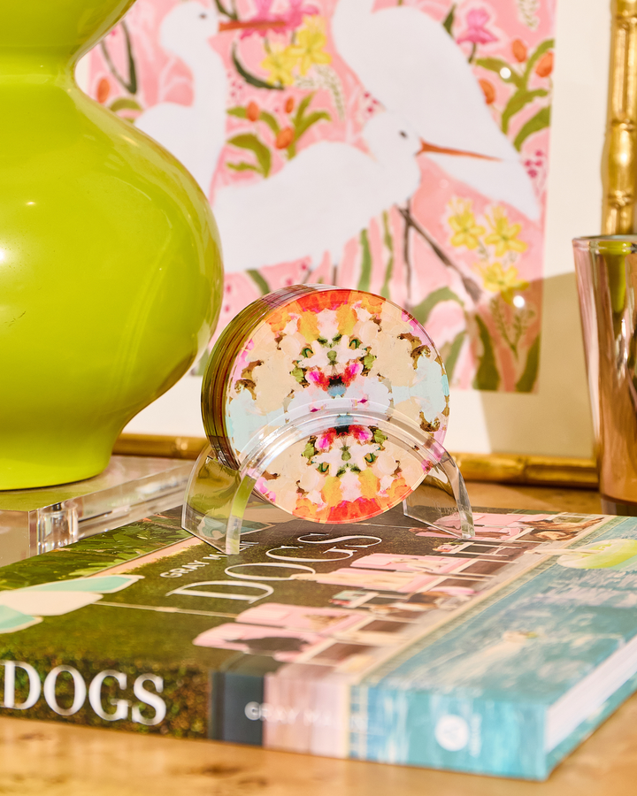 Tart By Taylor - Amber Fresco Coaster | Laura Park Designs x Tart By Taylor : Individual Coaster