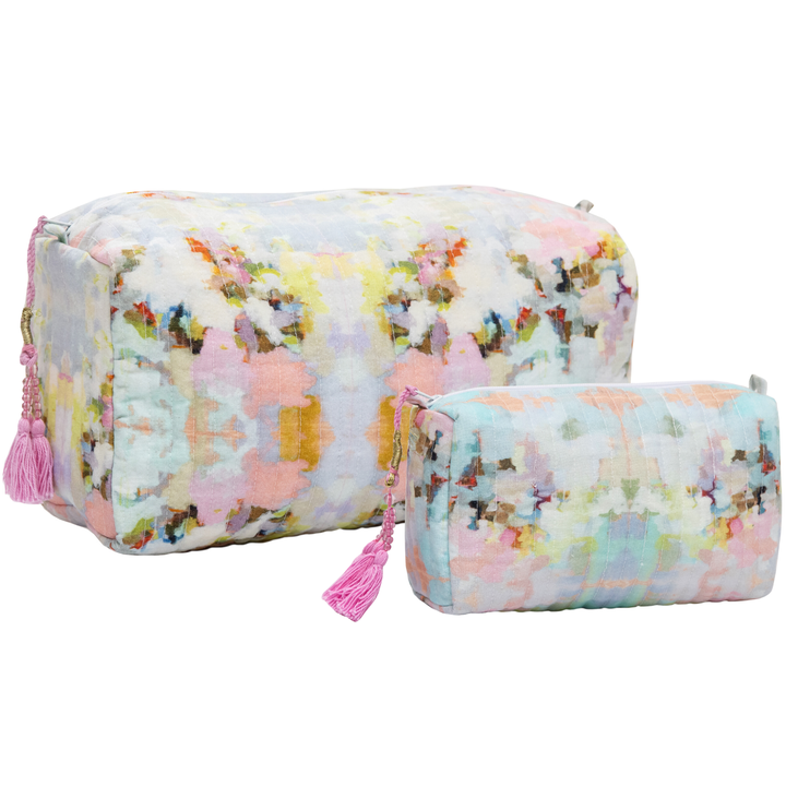 Laura Park Designs - Brooks Avenue Large Cosmetic Bag: Large (10.5"x4.5"x5.7")