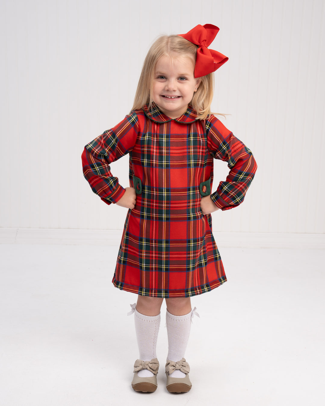 Leigh Yuletide Tartan Dress