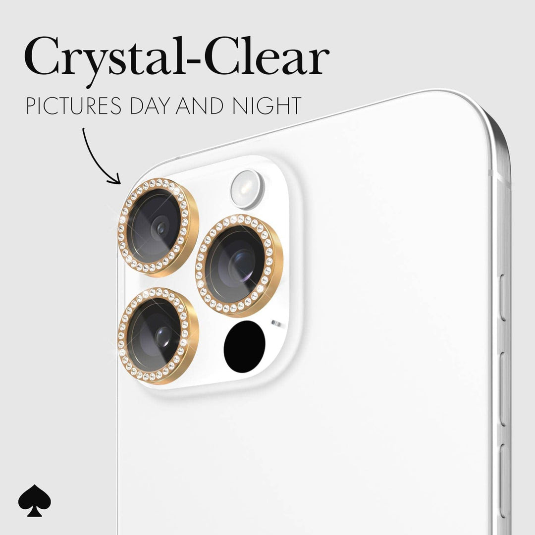 Case-Mate - Kate spade new york iPhone 16 Pro/Pro Max Lens Set in Stone: Set In Stone