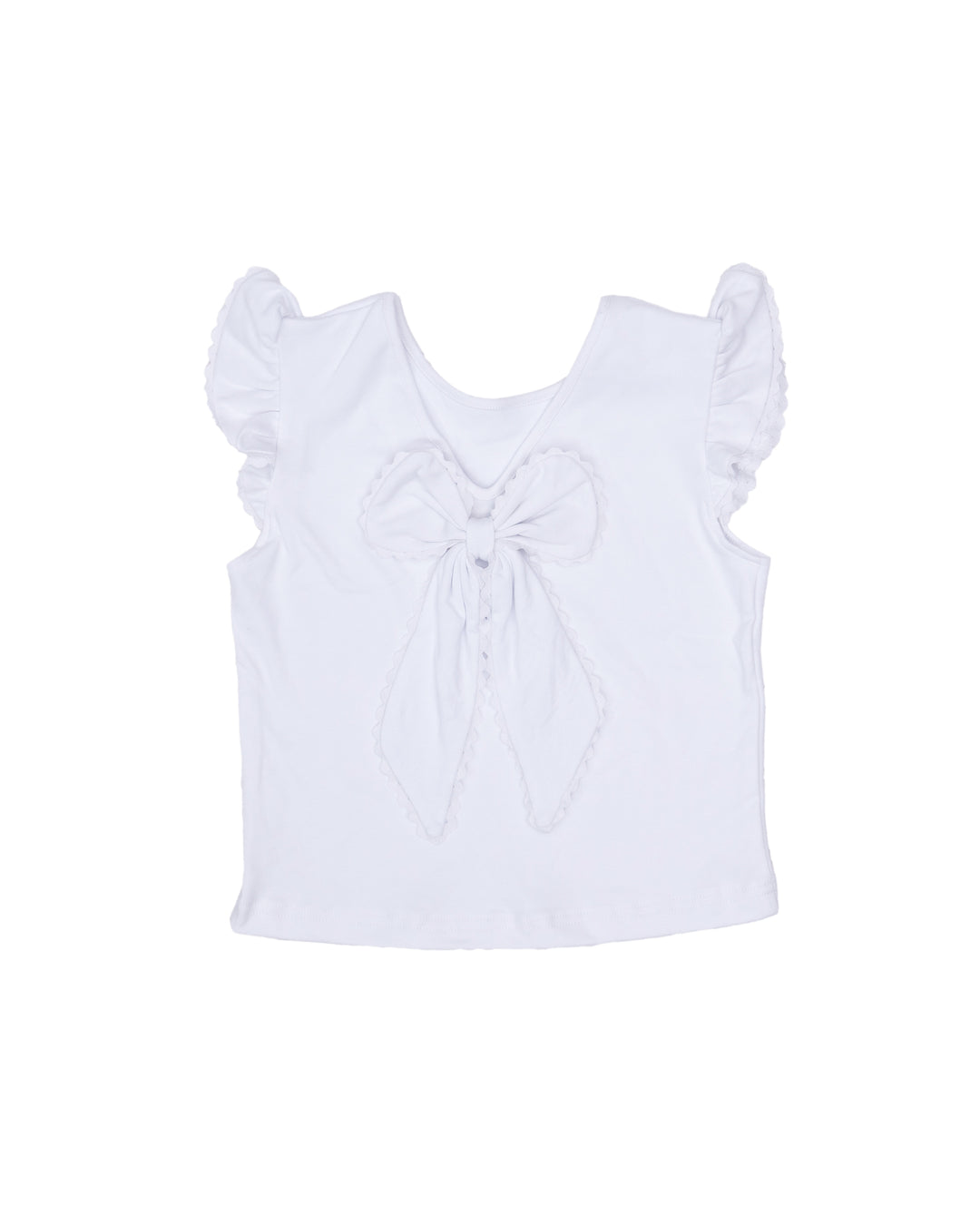 Beverly White Ric Rac Shirt