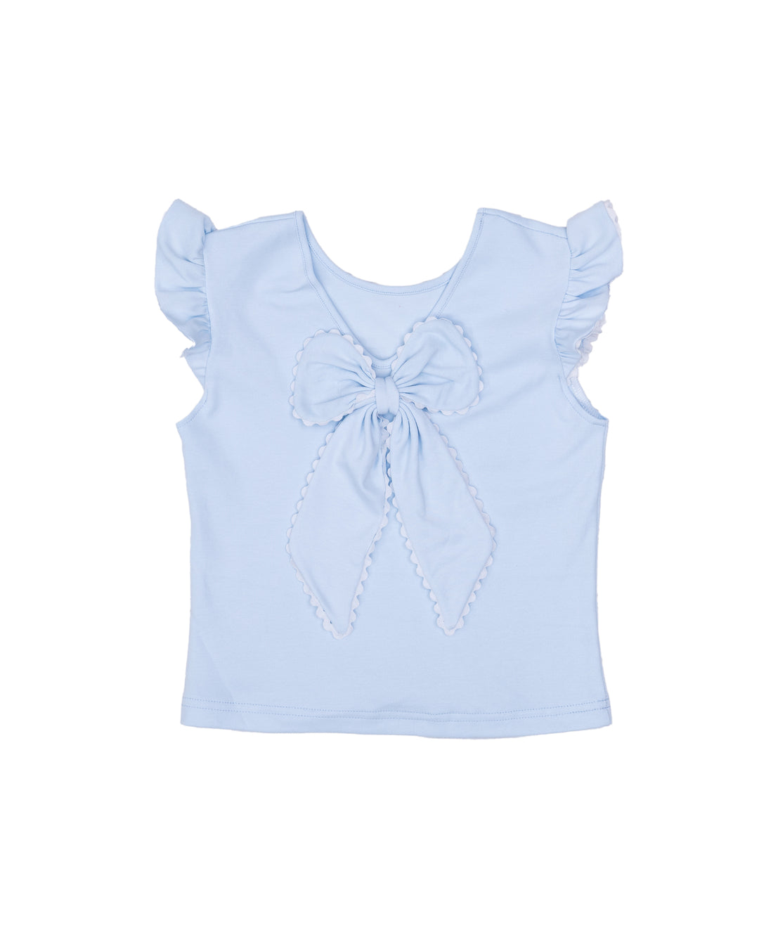 Beverly Light Blue Ric Rac Shirt