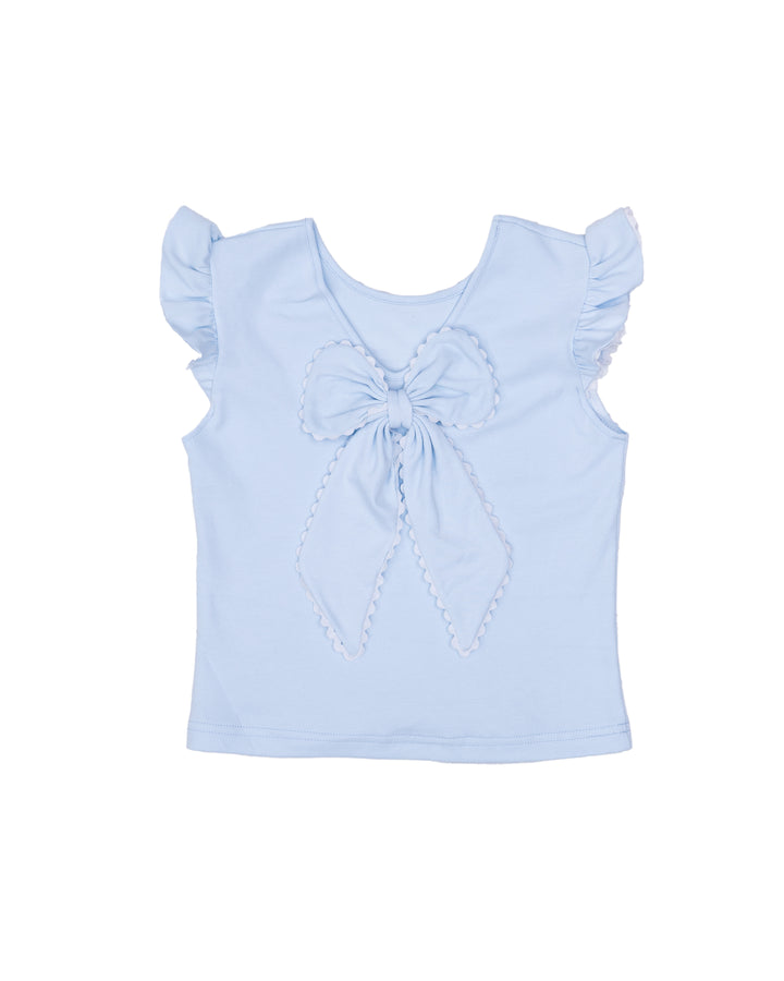 Beverly Light Blue Ric Rac Shirt