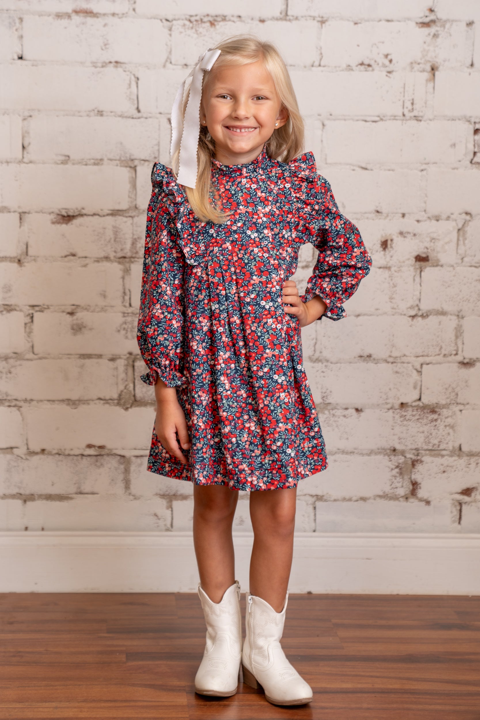 Red poppy dress hotsell