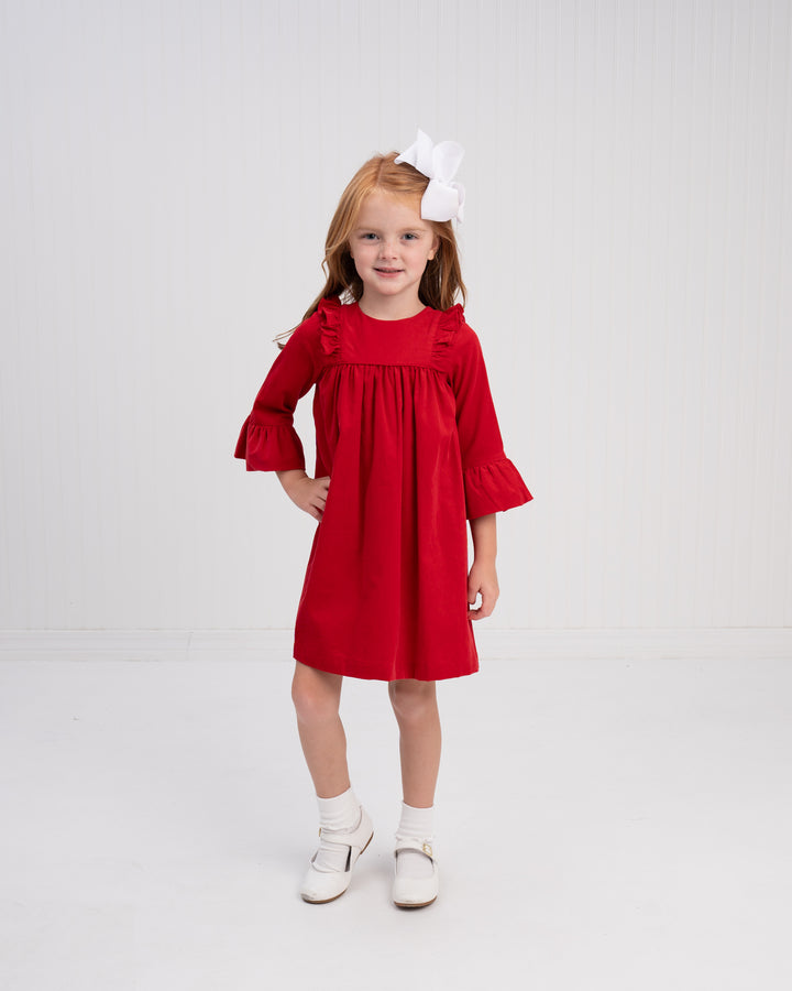 Sydney Cardinal Red Cord Dress