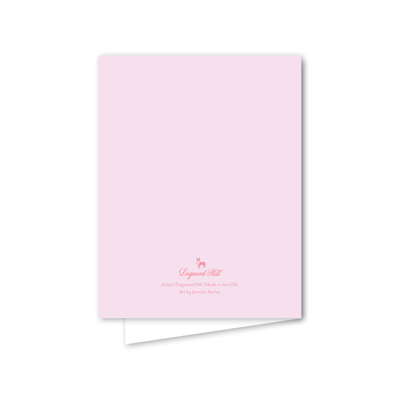 Dogwood Hill - Little Duckling Pink Card: Single Card