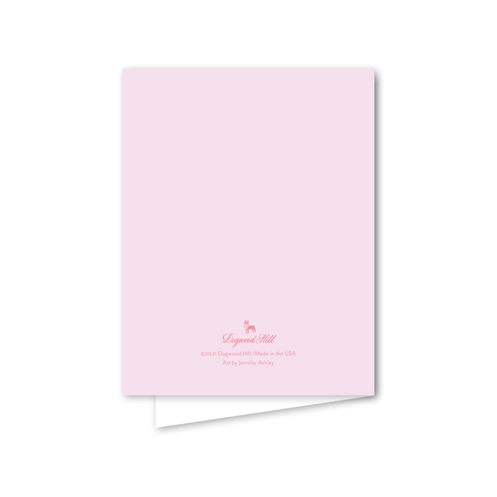 Dogwood Hill - Little Duckling Pink Card: Single Card
