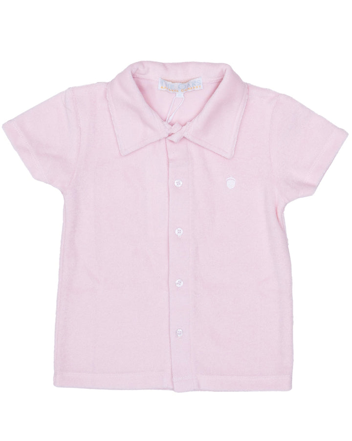 Watson Pink French Terry Polo