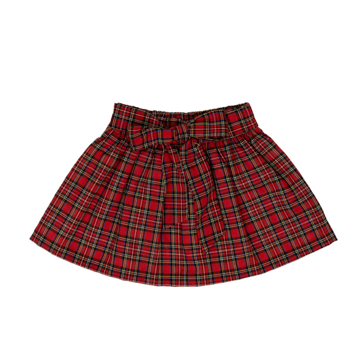 Lacey Red Tartan Skirt