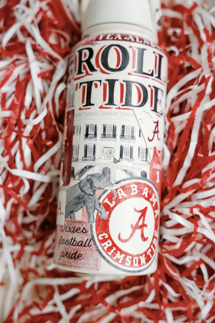 Gracefully Made Art - The University of Alabama 32 oz Insulated Water Bottle