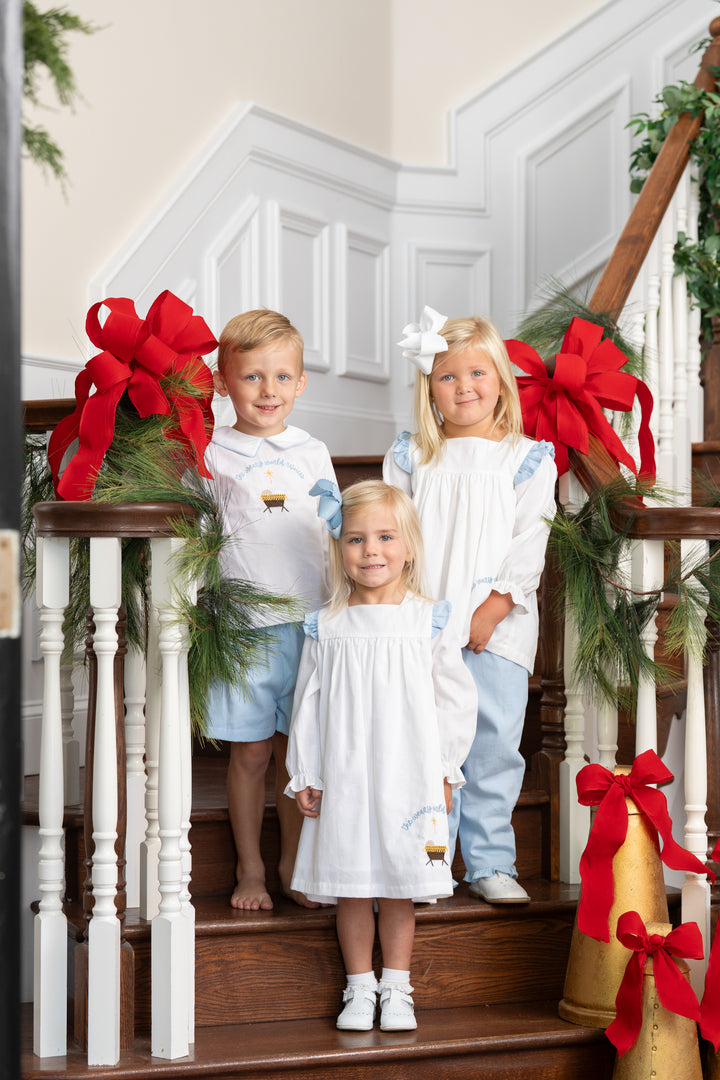 John Nativity Blue Short Set
