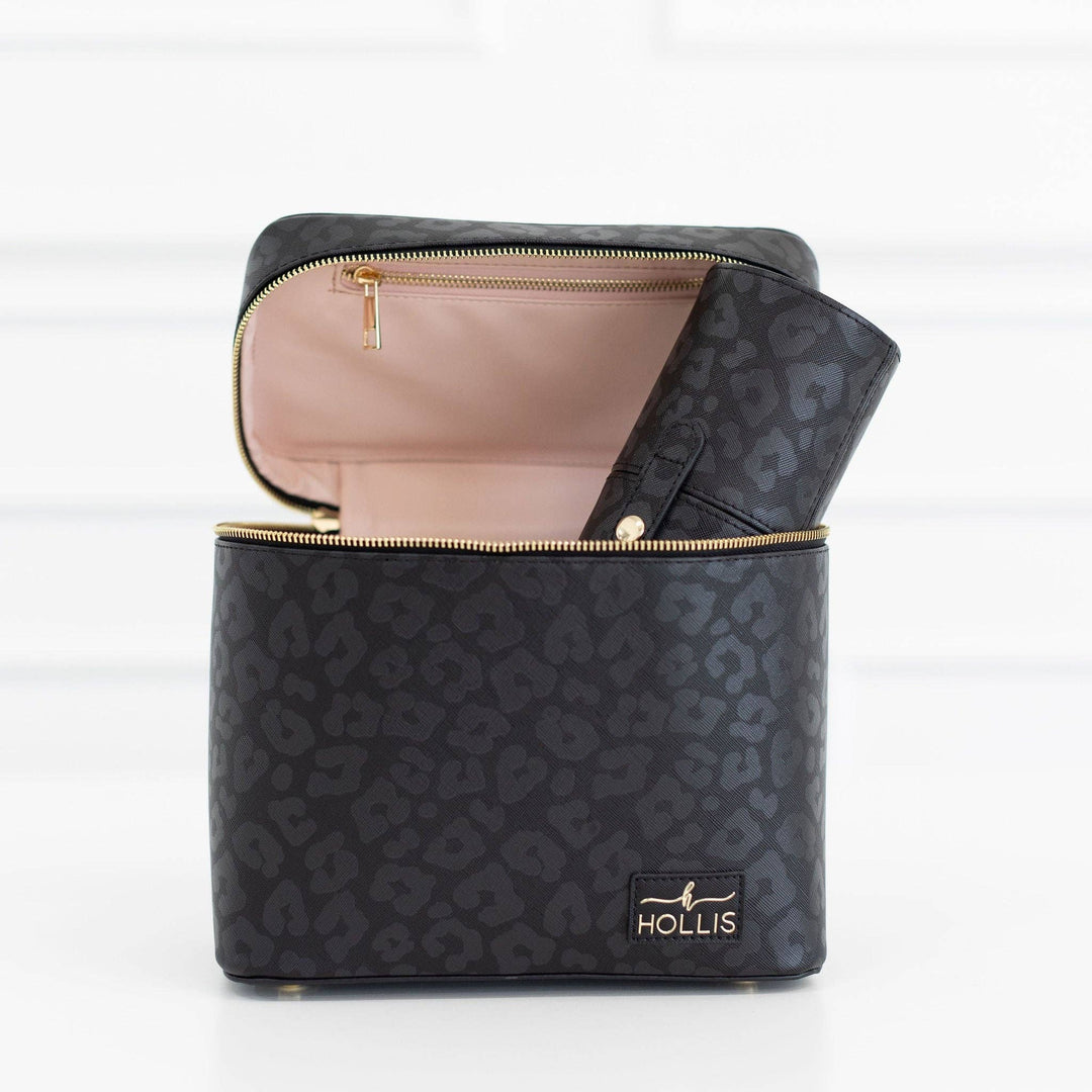 Hollis - Black Leopard Lux