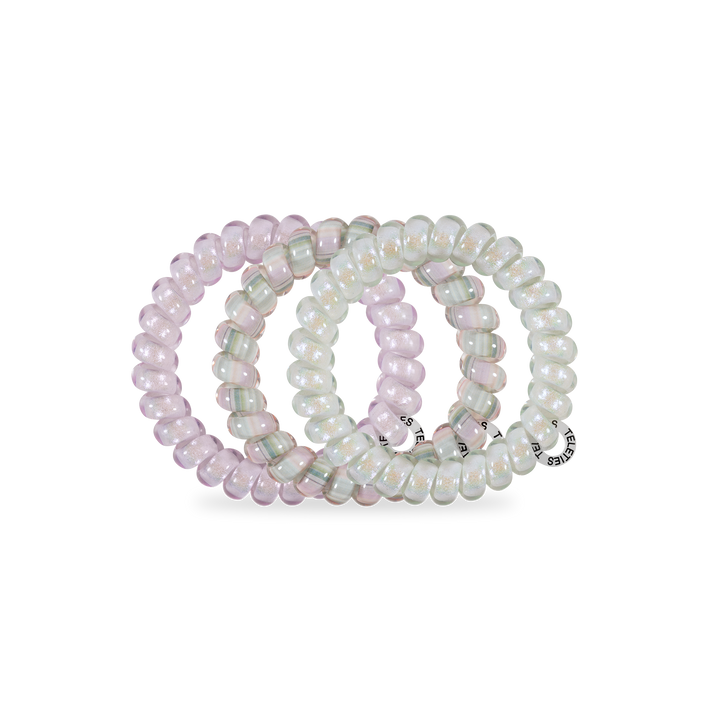 TELETIES - Opal Glow Large Hair Ties