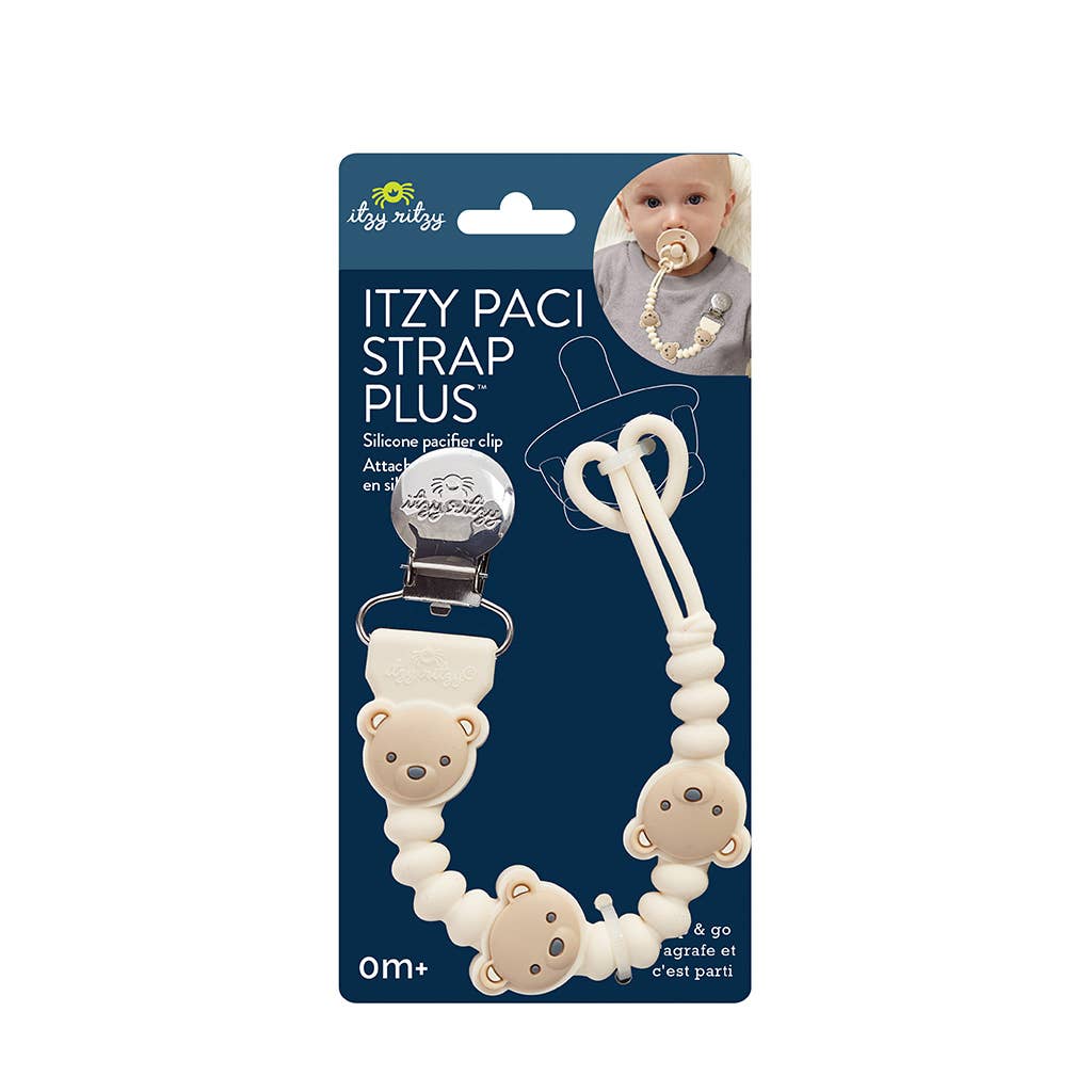 Itzy Ritzy - *NEW OPTIONS* Itzy Paci Strap Plus™: Pink Bows