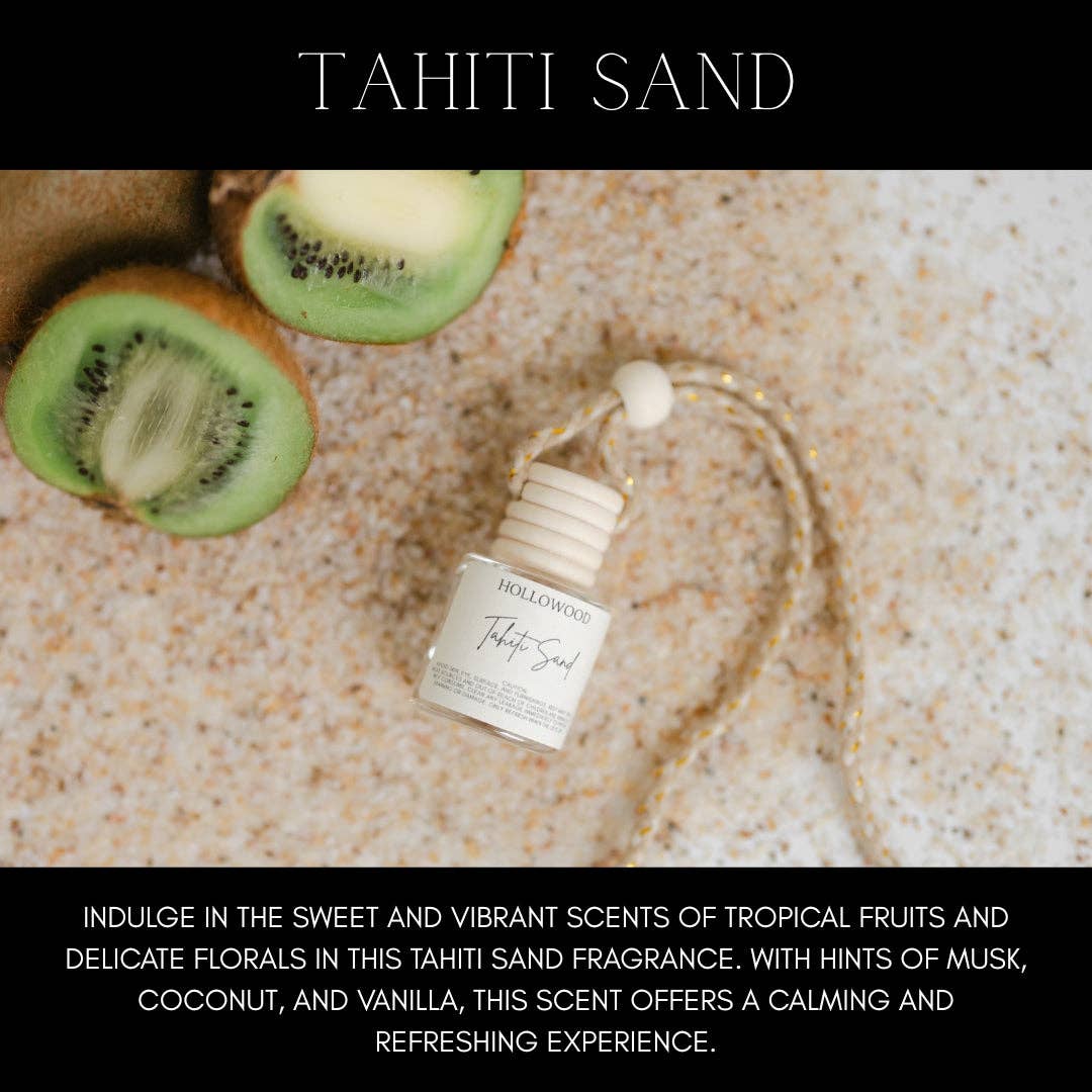 HOLLOWOOD FRAGRANCE - Summer Car Diffusers: STRAIGHT BEACHIN