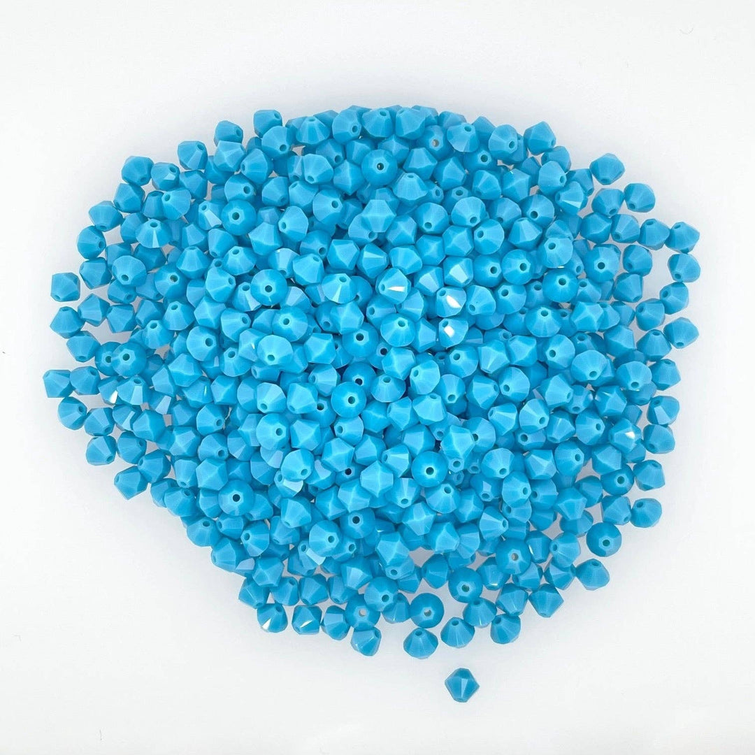 bara boheme - Crystal BTY | Gold Filled Beaded Bracelet: Light Azore / 14KG Filled / Stretchy 6.5"