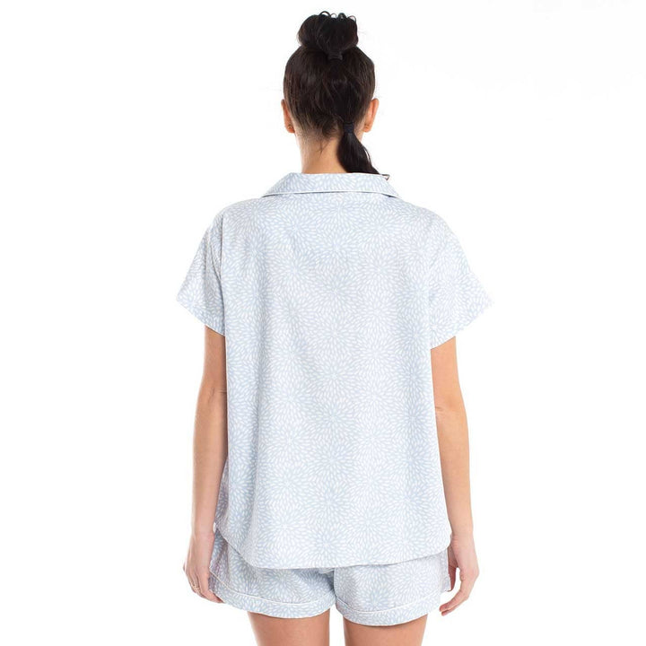 Angle - Shorts Sleep Set 2pc - Blue: SM