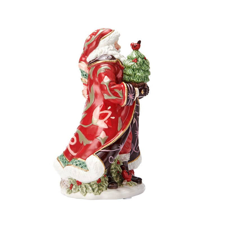 Fitz and Floyd® Mikasa® Pfaltzgraff® - Fitz & Floyd Chalet 10.25in Santa Musical Gift Box Pkg