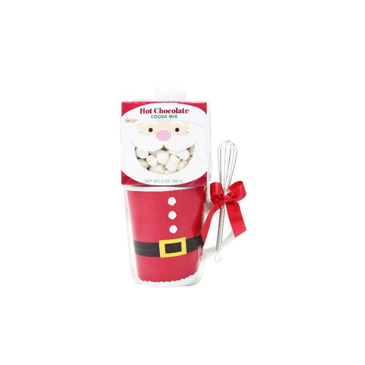 Too Good Gourmet - Holiday Cocoa Mug Sets (2oz): Santa Cocoa Mug Set