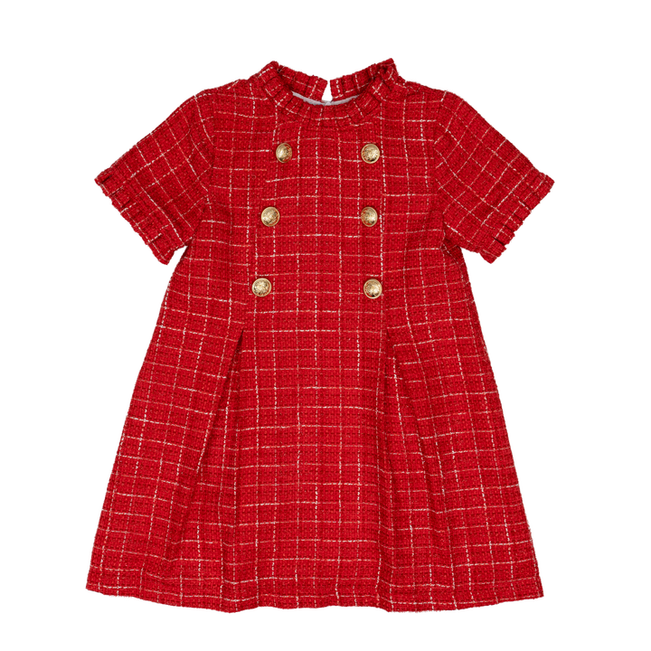 Emerson Red Tweed Dress