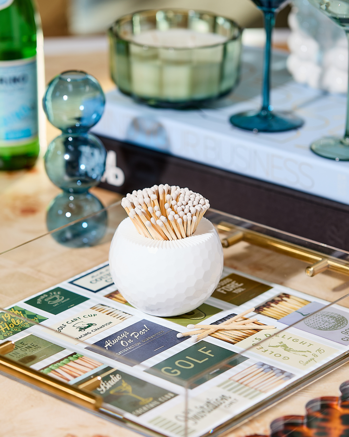 Tart By Taylor - Golf Match Striker | White Matches