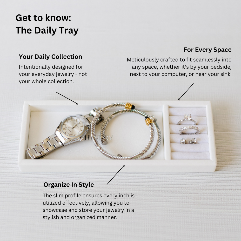Shinery - The Daily Tray - Luxury Jewelry Organizer
