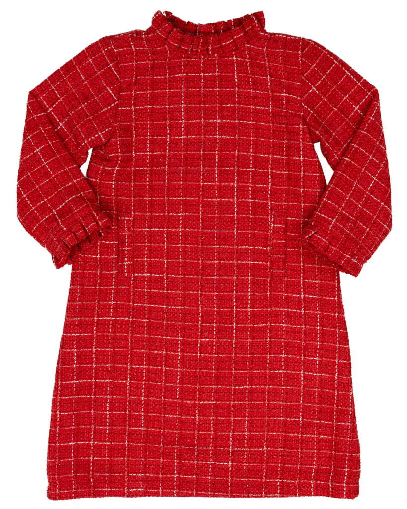 Kate Red Tweed Dress 6