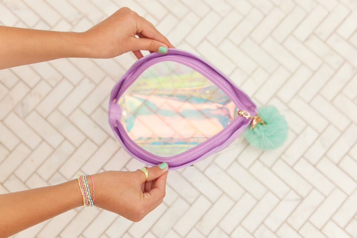 Glimmer Wish - Mermaid Shell Cosmetics Bag