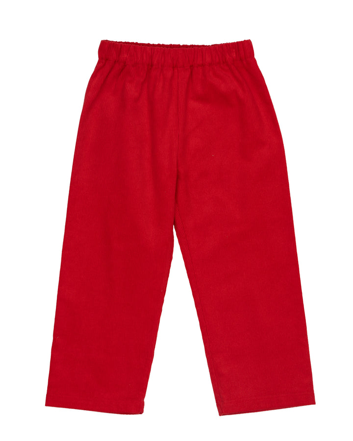 Boy's Red Cord Pants
