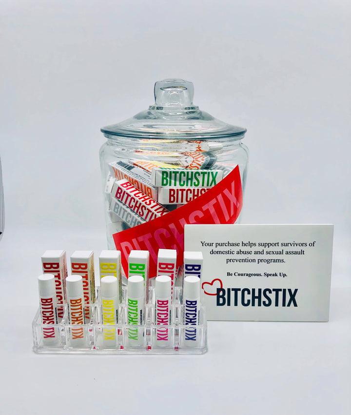 BITCHSTIX - Acrylic Lip Balm Stand with 12 Slots