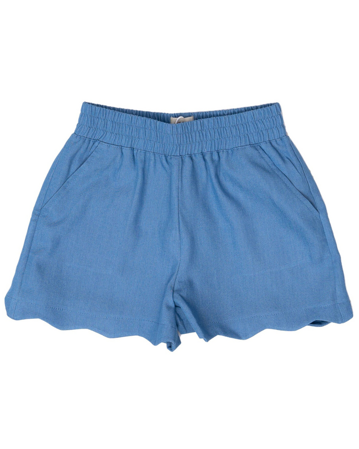 Laura Chambray Twill Shorts