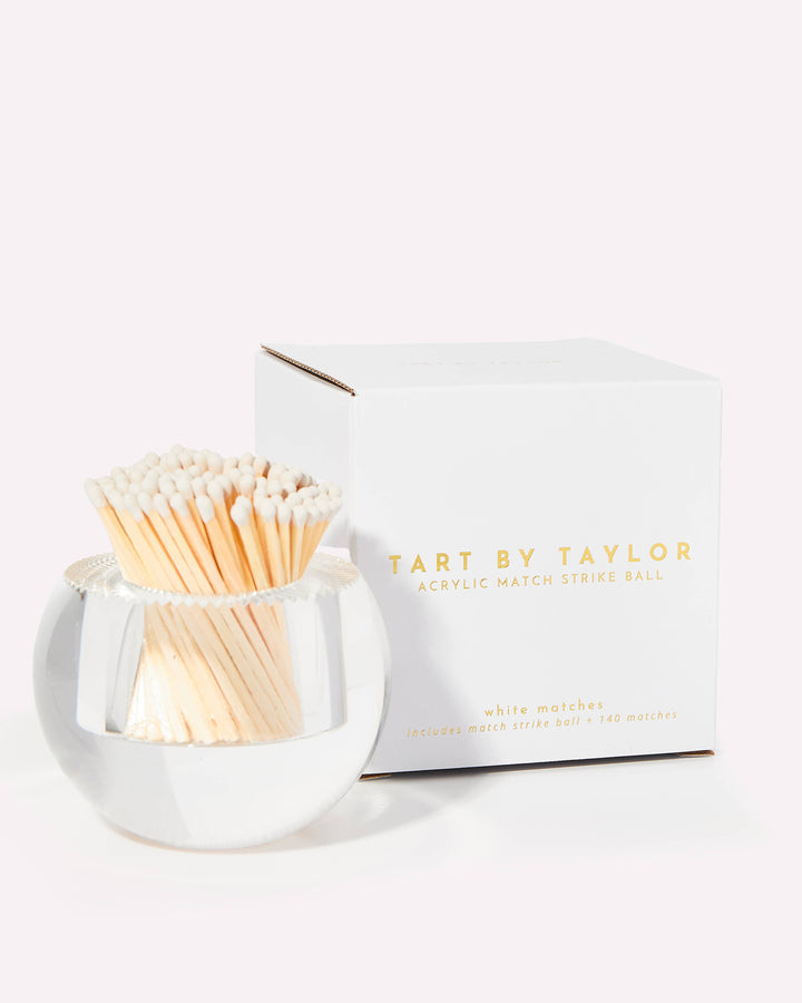 Tart By Taylor - Match Striker - White Matches