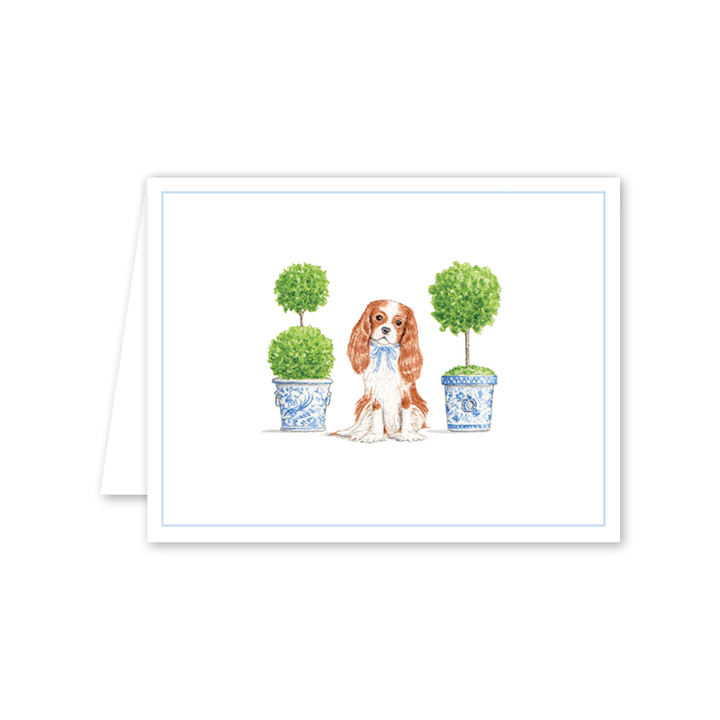 Dogwood Hill - Dash Topiary and Toile: Single Card