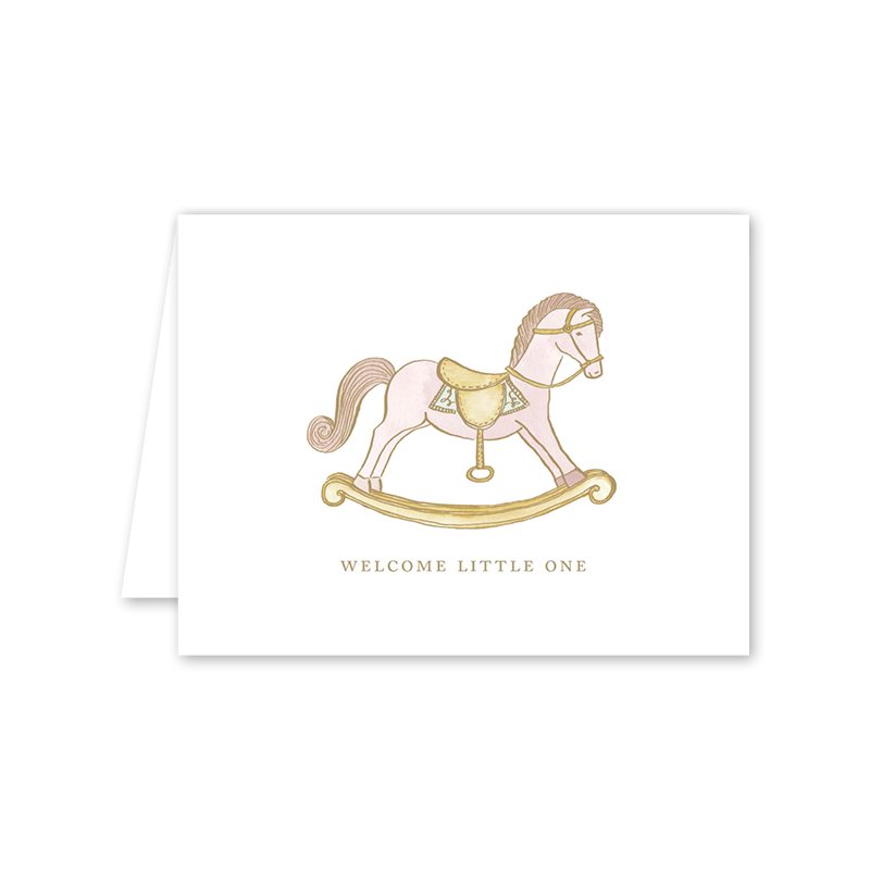 Dogwood Hill - Petit Jouet Cheval Baby: Single Card