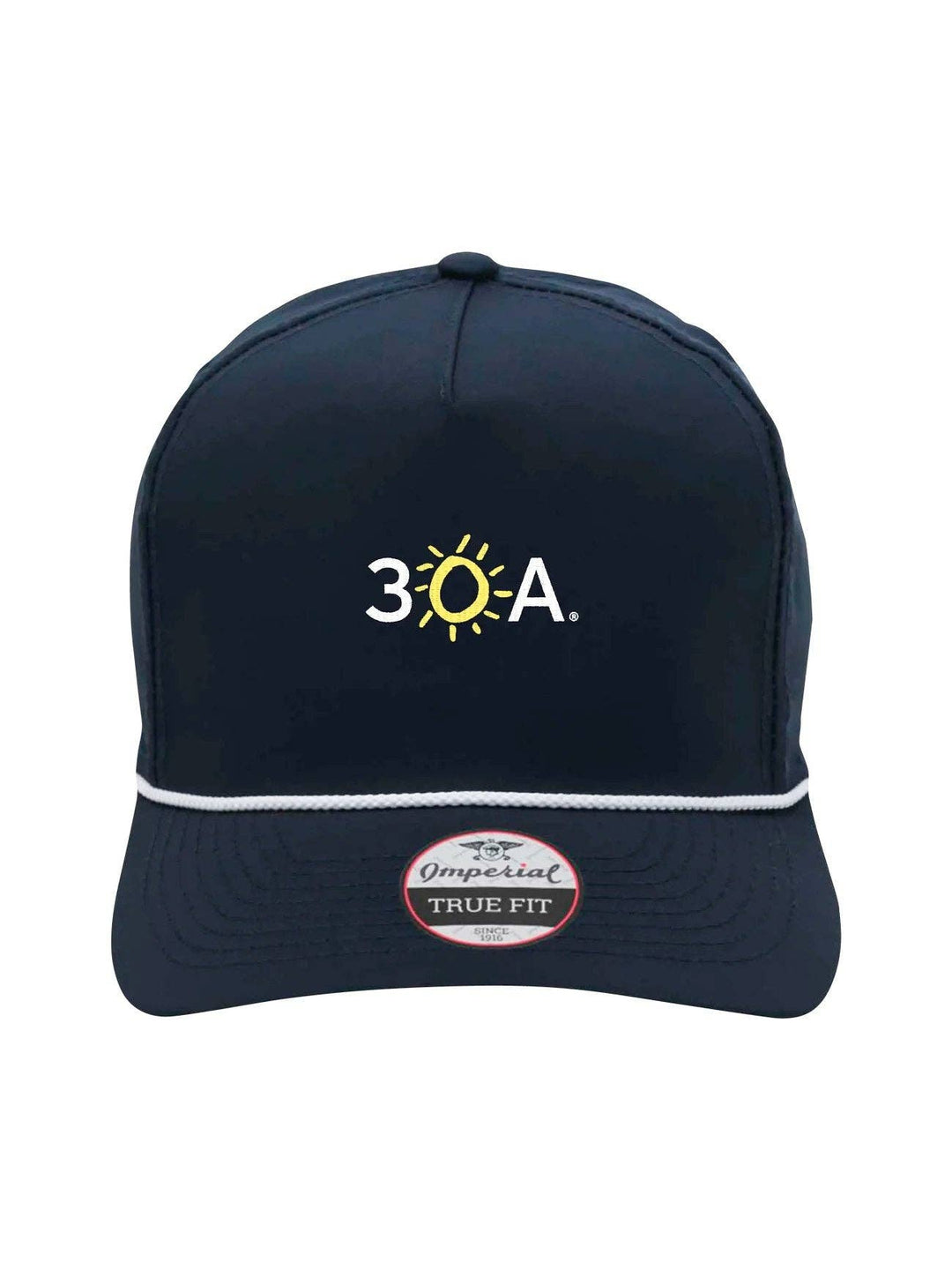 30A Gear - 30A Wordmark Beach Happy Rope Hat: Blue