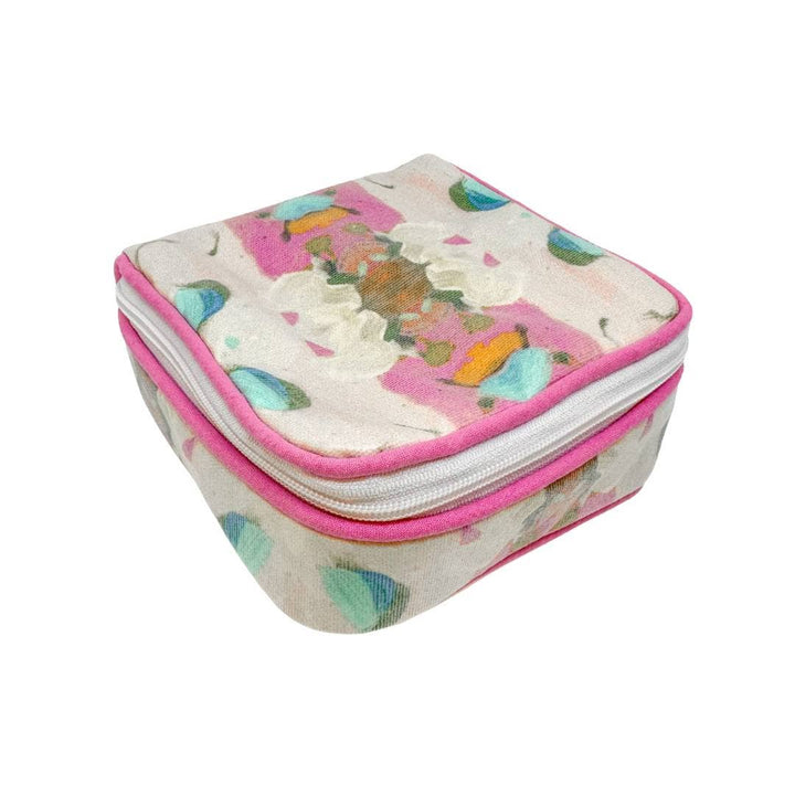 Laura Park Designs - Monet's Garden Pink Jewelry Case: One Size